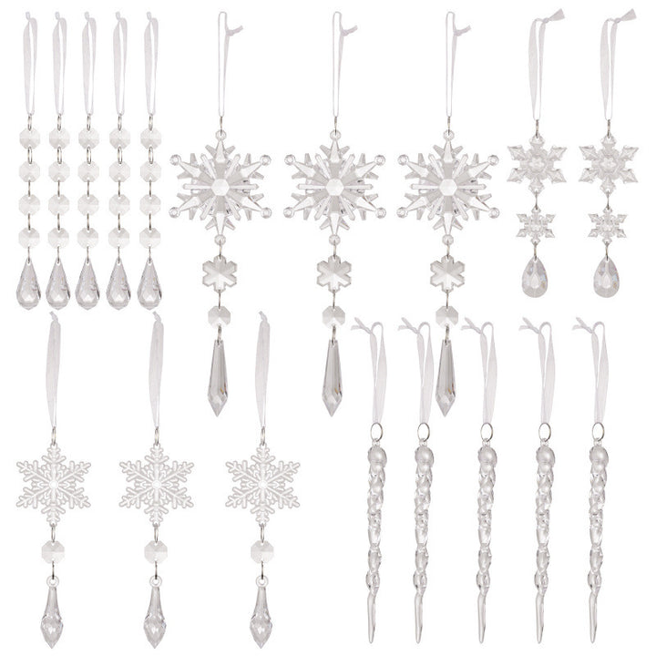 Glittering Snowflake Decoration Kalsten