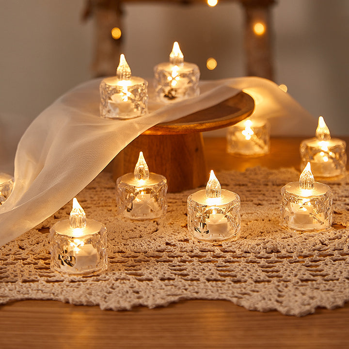 LED Flame Effect Tea Light Candles Kalsten