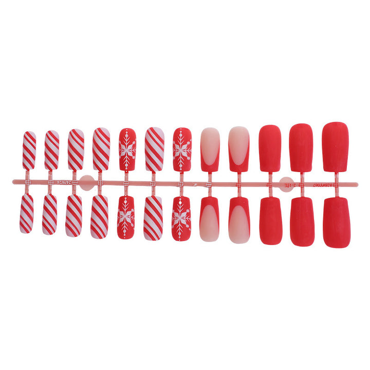 Festive Artificial Nail Set Kalsten