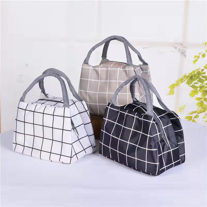 Stylish Checkered Tote Kalsten