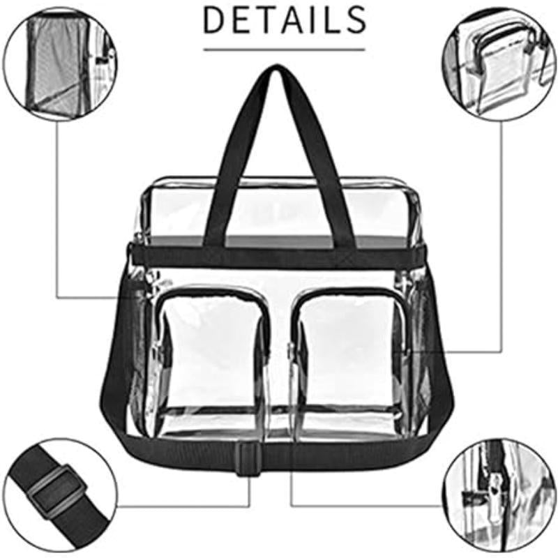 Transparent organizer bag with practical compartments Kalsten