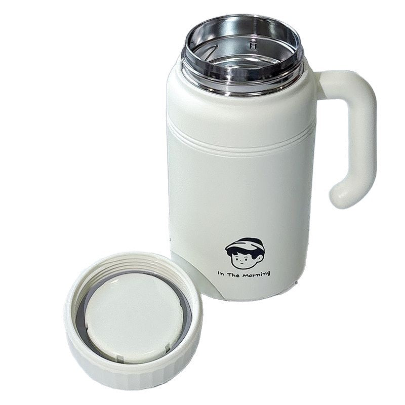 Women's insulated drinking bottle with ergonomic handle and practical leak protection Kalsten