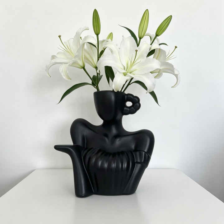 Decorative Lady Figure Watering Can Kalsten