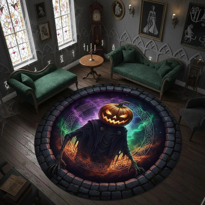 Gothic Round Area Rug