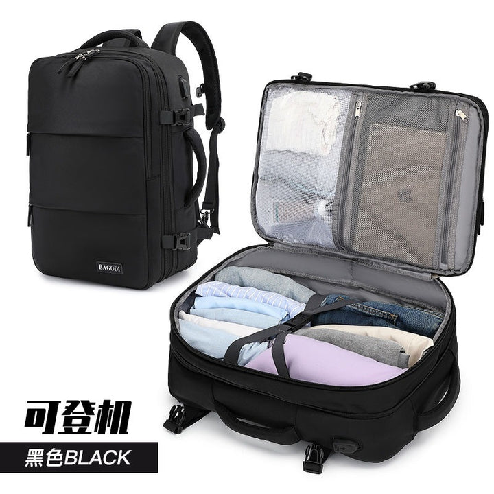 Versatile Travel Suitcase Backpack with Intelligent Organizer System Kalsten