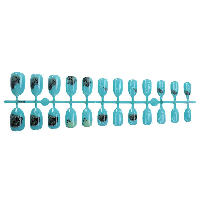 Artificial nail set with imaginative animal design Kalsten