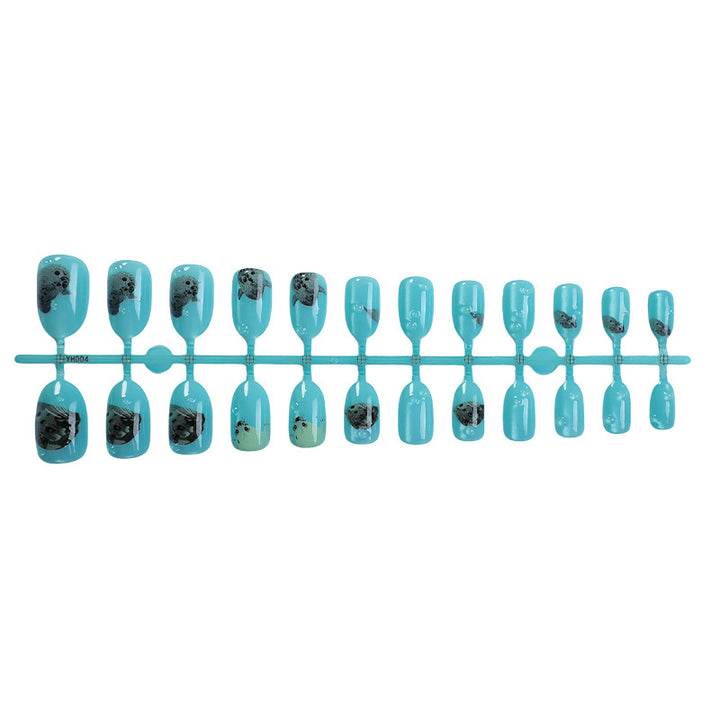 Artificial nail set with imaginative animal design Kalsten