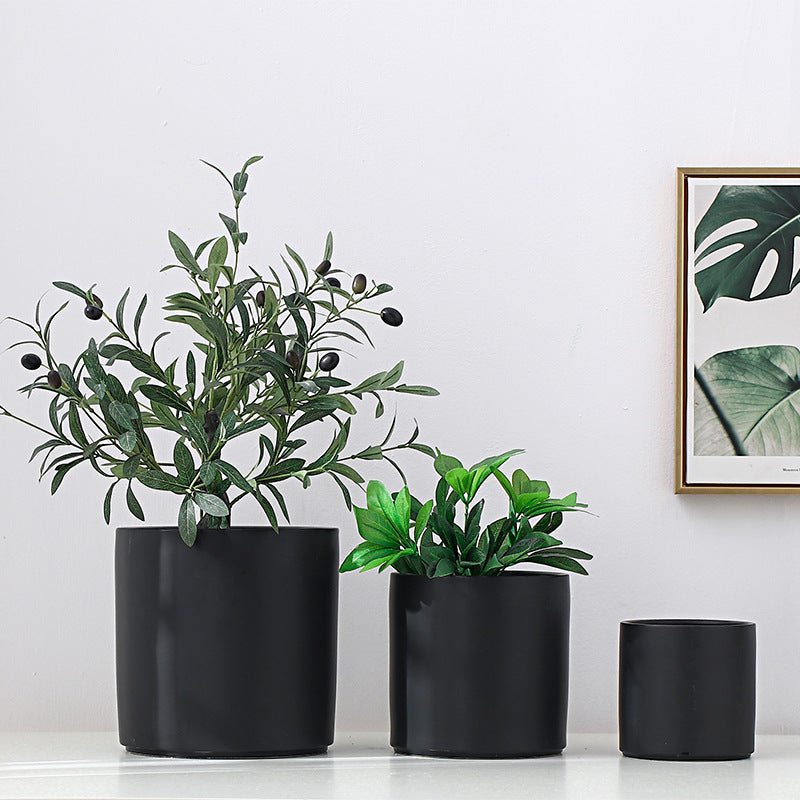 Elegant Ceramic Plant Pot for Interior Decoration