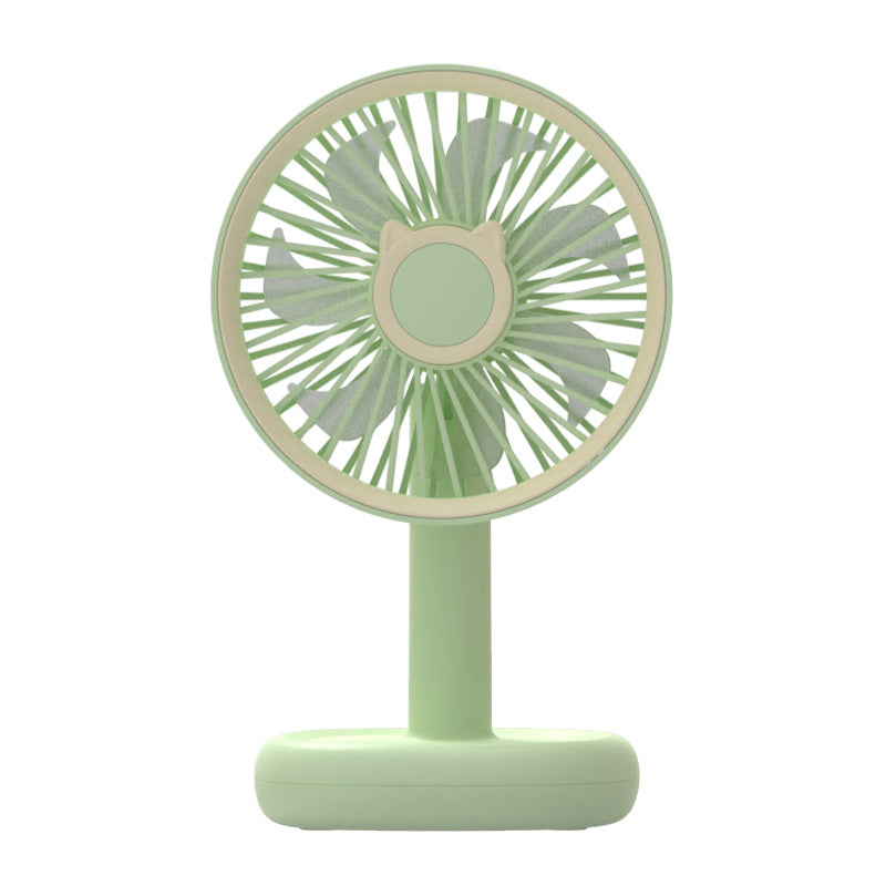 Women's Portable Mini Fan with Cute Cat Design Kalsten