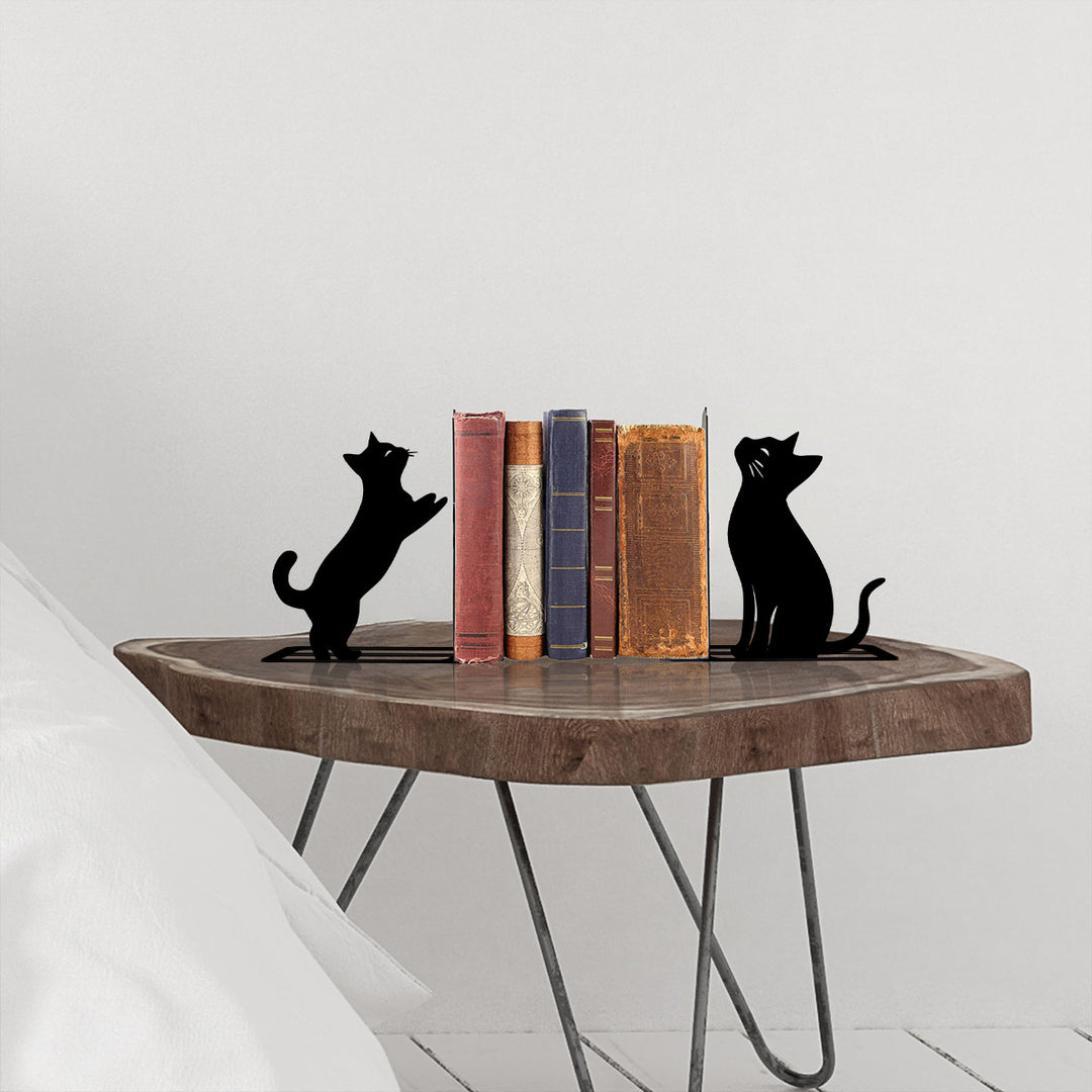 Artistic Cat Bookends