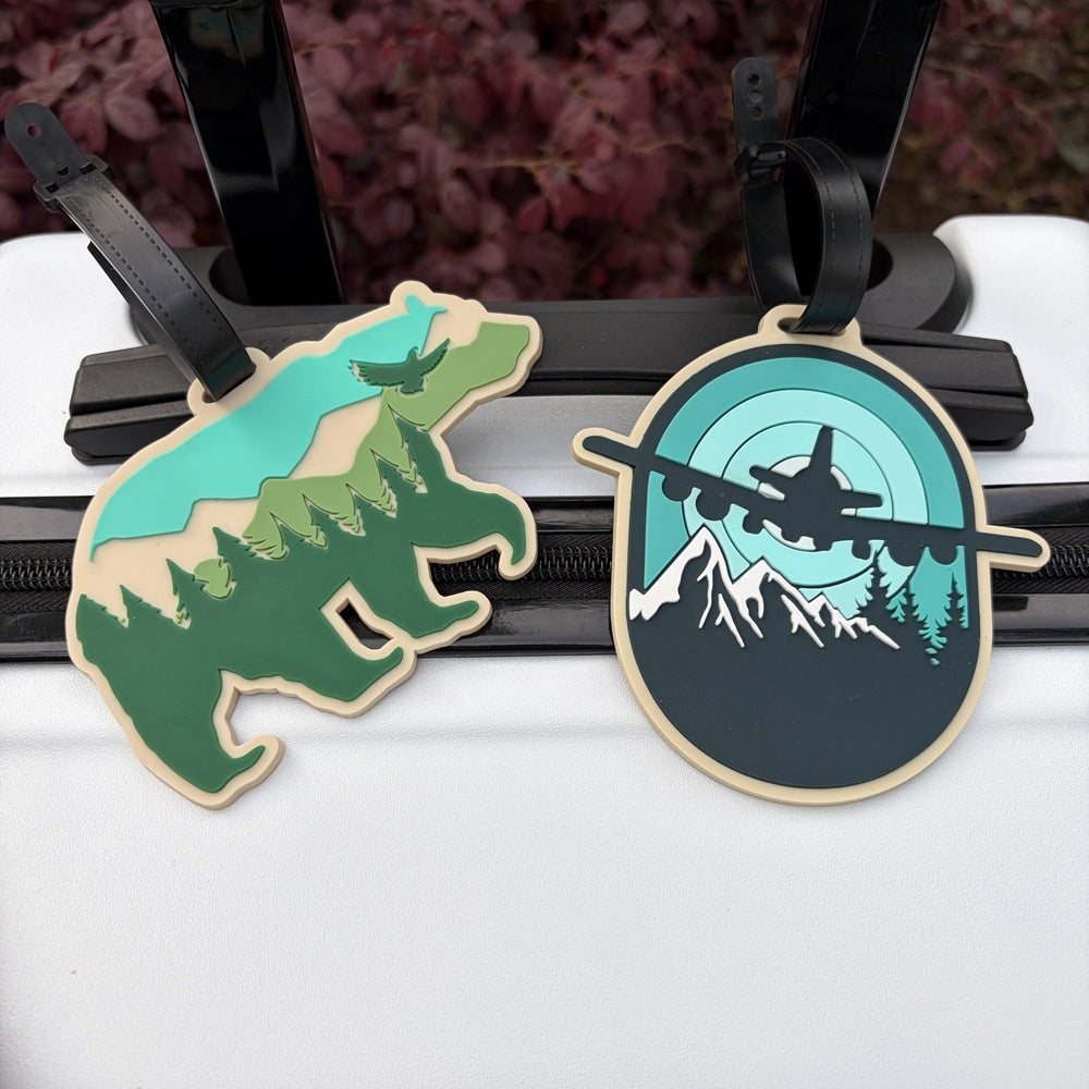Bear-Shaped Travel Luggage Tag Kalsten