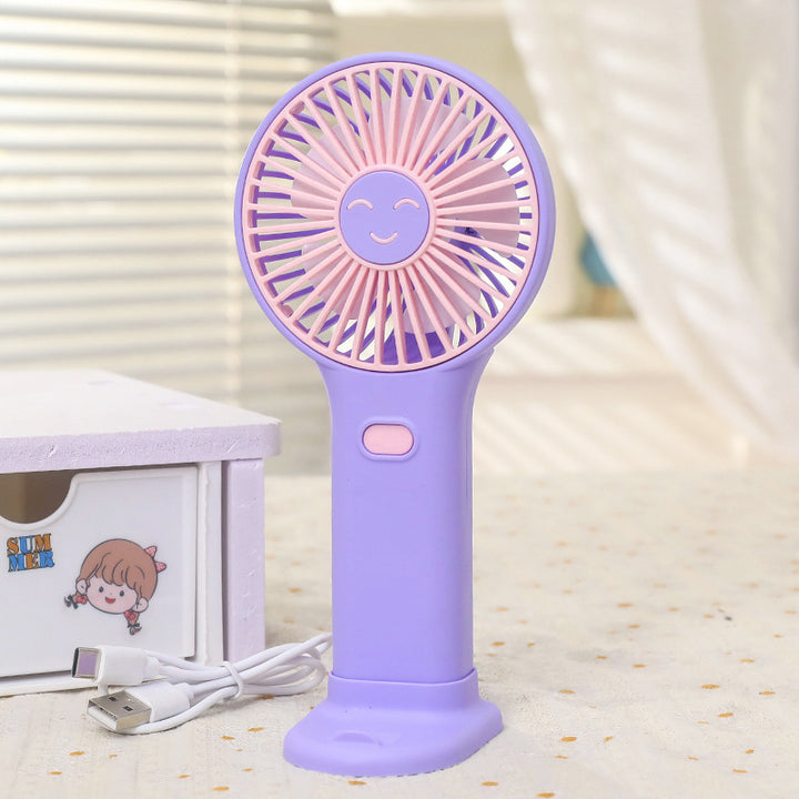 Women's Portable Smiley Fan Kalsten