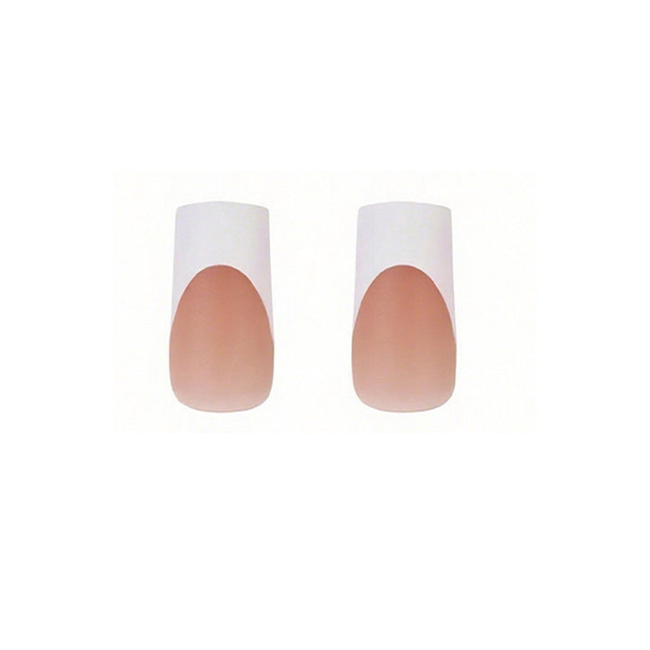 Modern French Tip Press-On Nails Kalsten