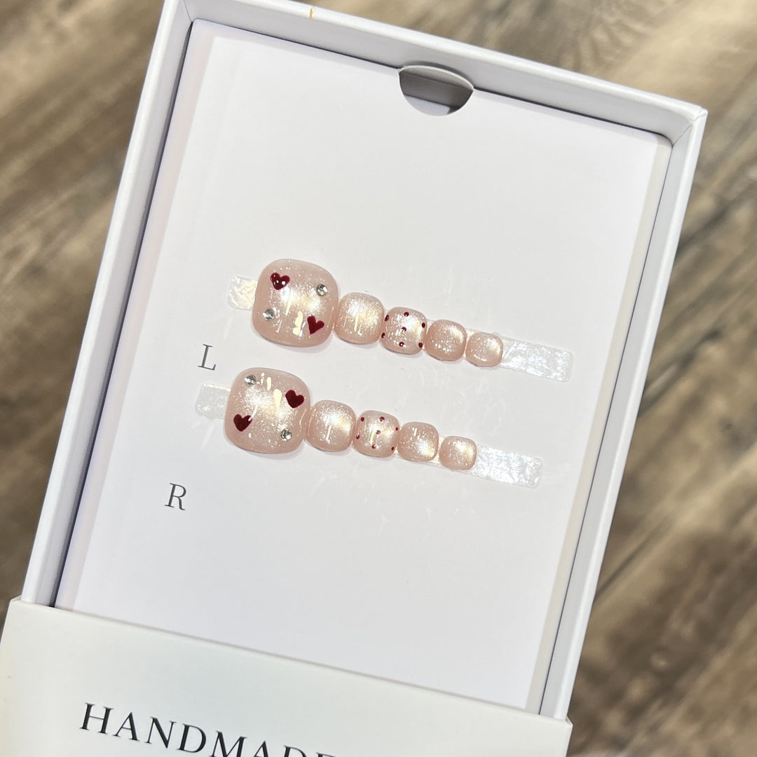 Decorative Heart Nail Art Set Kalsten