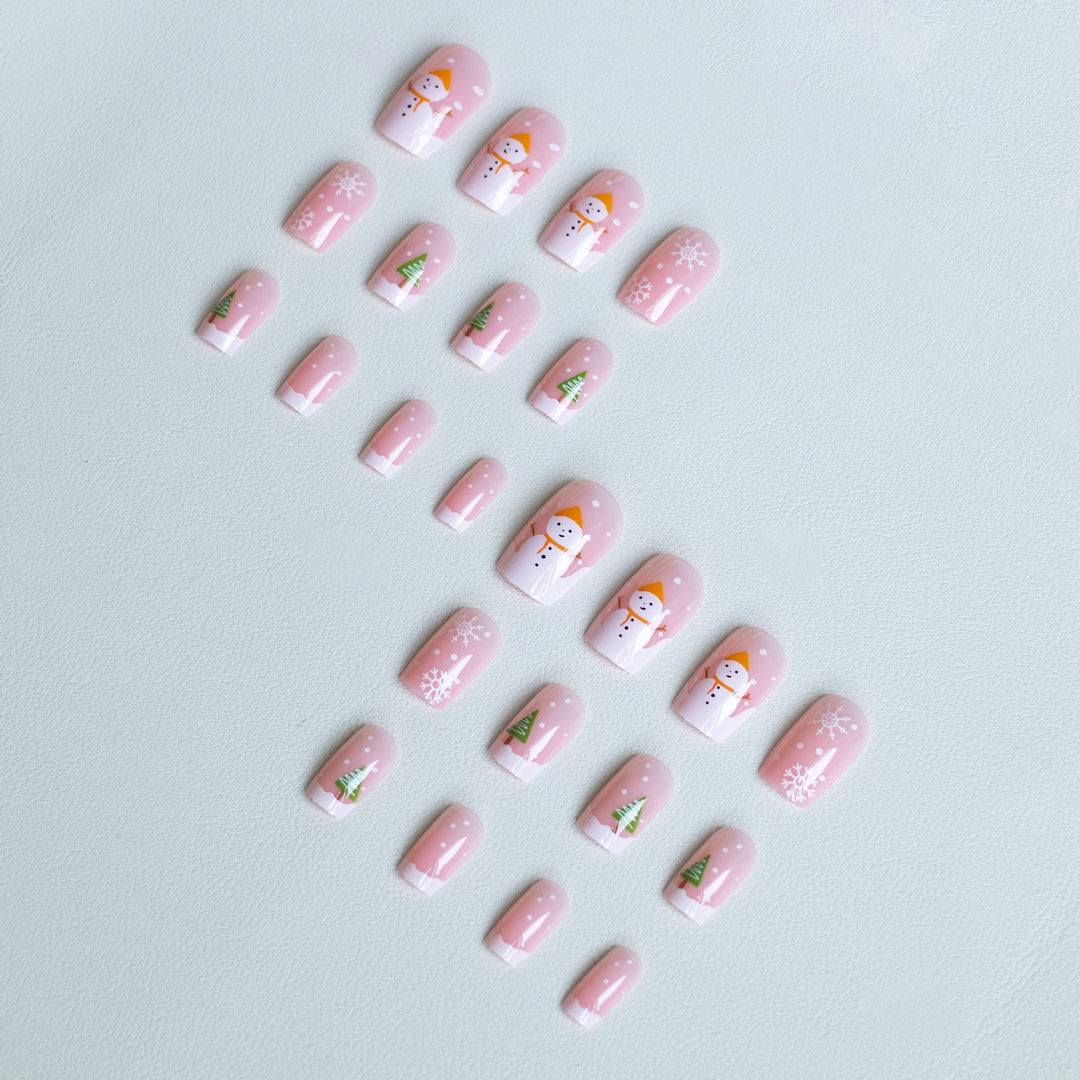 Festive Winter Nail Art Set