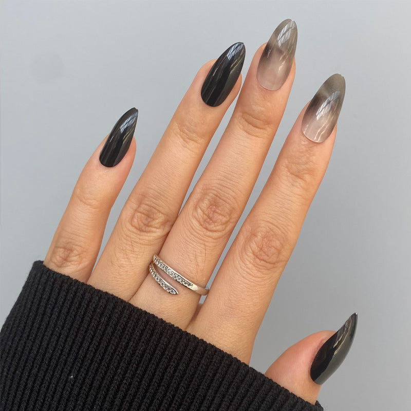 Artistic Stiletto Press-On Nails Set with Ombre Design Kalsten