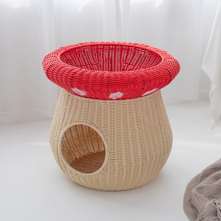 Cat bed with integrated sleeping area Kalsten