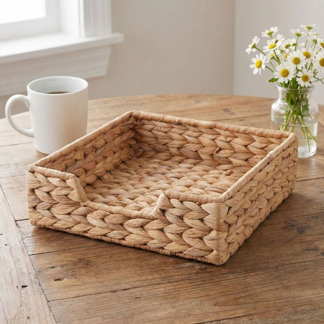 Handwoven Decorative Storage Tray Kalsten