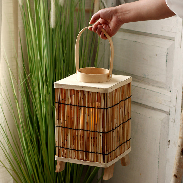 Artificial Rattan Lantern Kalsten
