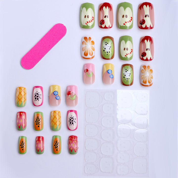 Creative Art Nails with Cheerful Fruit Design Kalsten