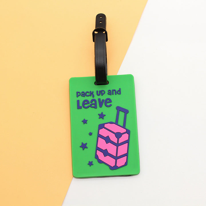 Unisex creative luggage tag in bus design Kalsten