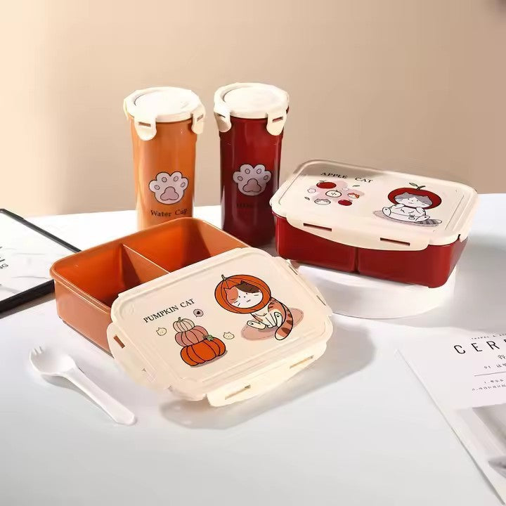 Creative Cat-Themed Food Storage Container