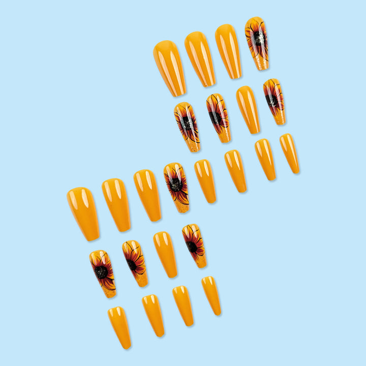 Floral Art Press-On Nail Set Kalsten