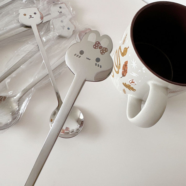 Playful teaspoons with animal motifs Kalsten