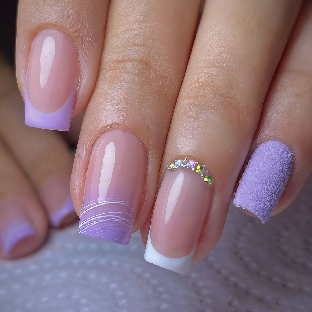 Elegant Long Acrylic Nail Extensions Kalsten