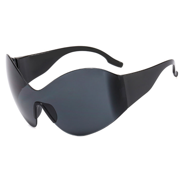 Women's visor-style sunglasses with innovative protection design Kalsten