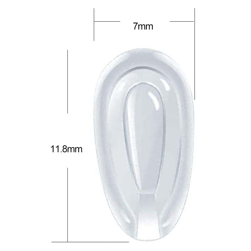Transparent Gel Eyewear Nose Pads Kalsten
