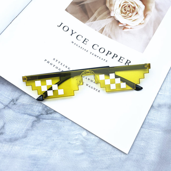 Bold Geometric Shield Sunglasses Kalsten