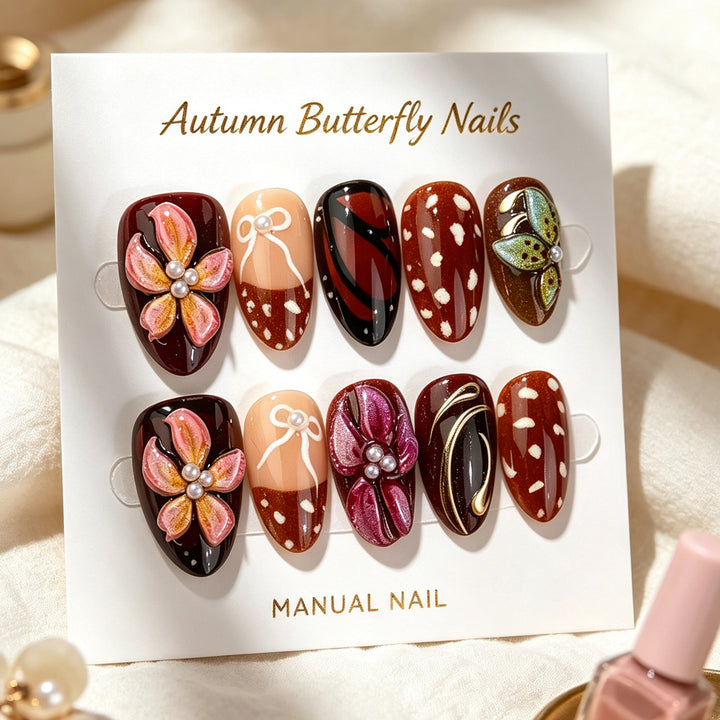 Decorative Press-On Nail Set