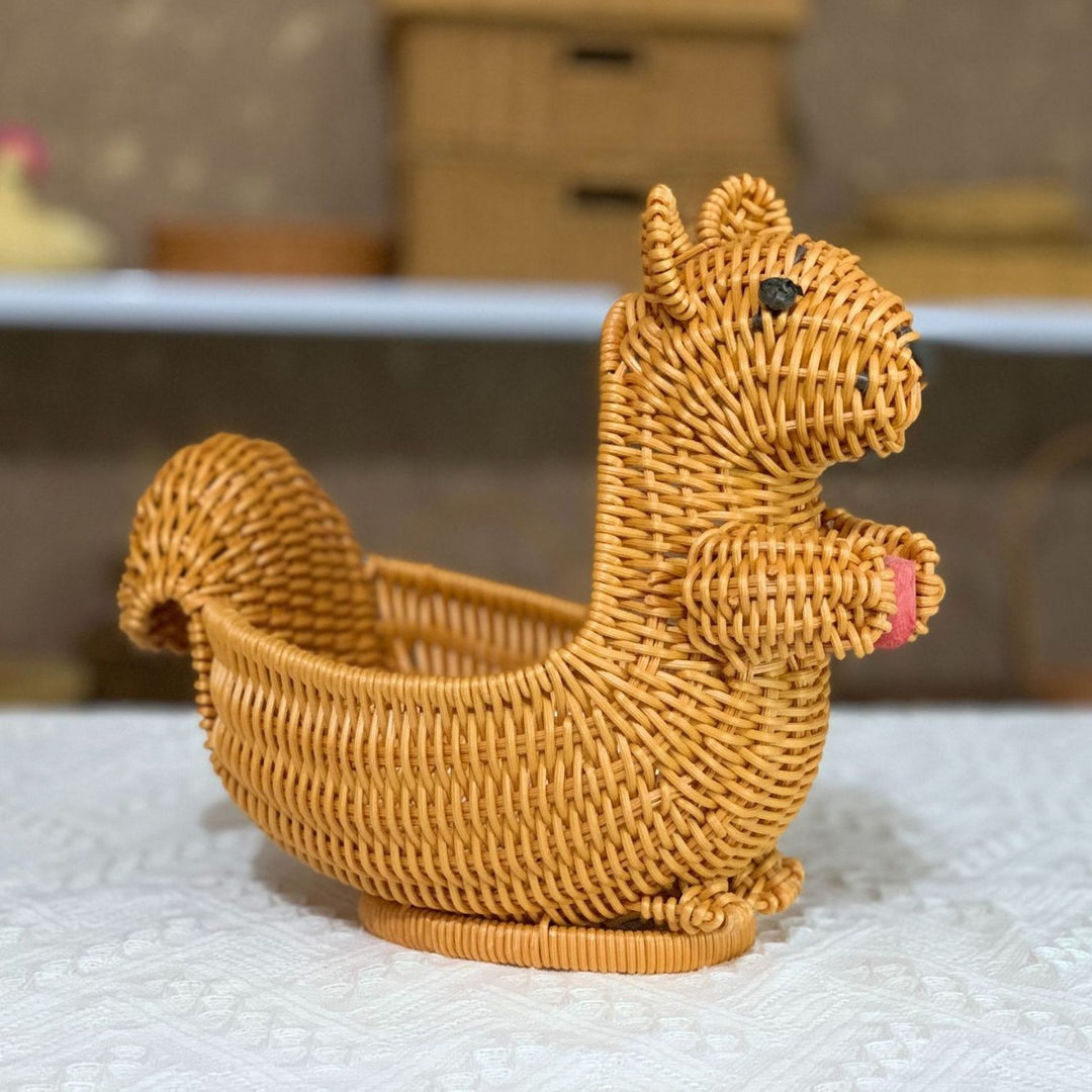 Decorative Woven Duck-Shaped Basket Kalsten