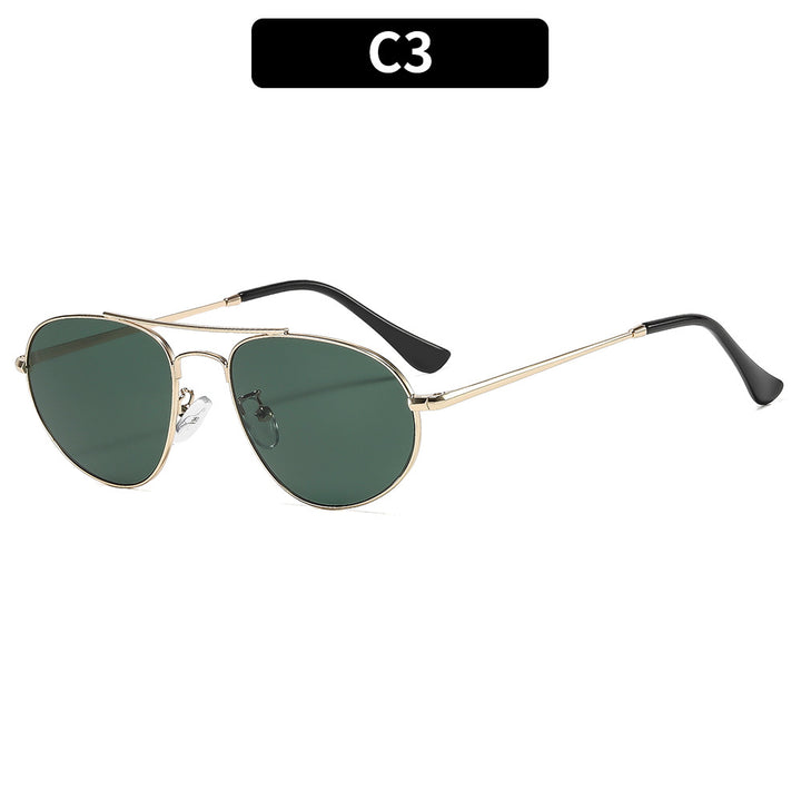 Elegant Metal Frame Glasses