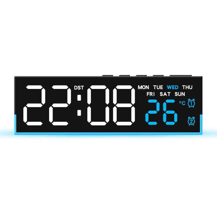 Alarm clock with digital display and temperature display Kalsten