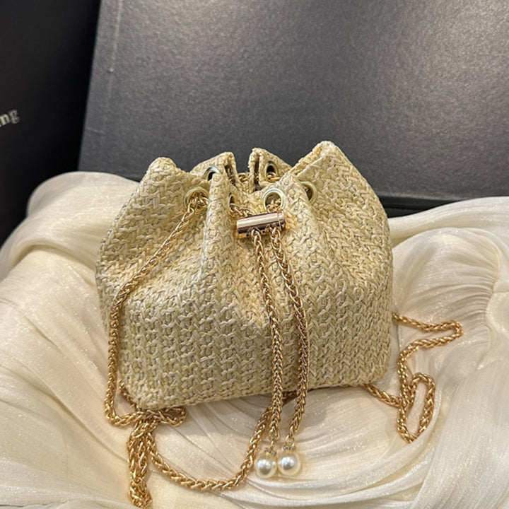 Drawstring Clutch Bag