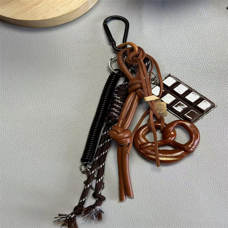 Whimsical Food-Themed Keychain Kalsten