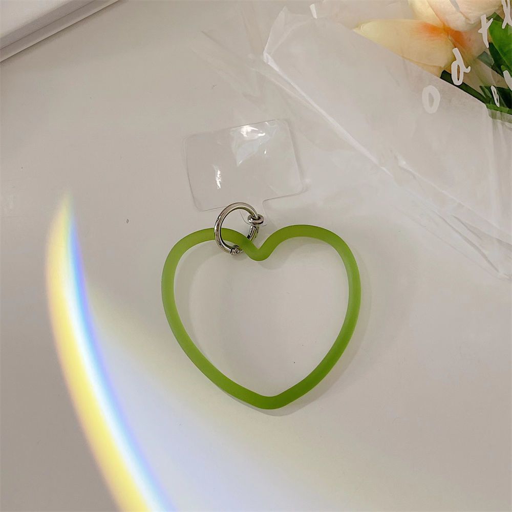 Heart-Shaped Silicone Keyring Kalsten