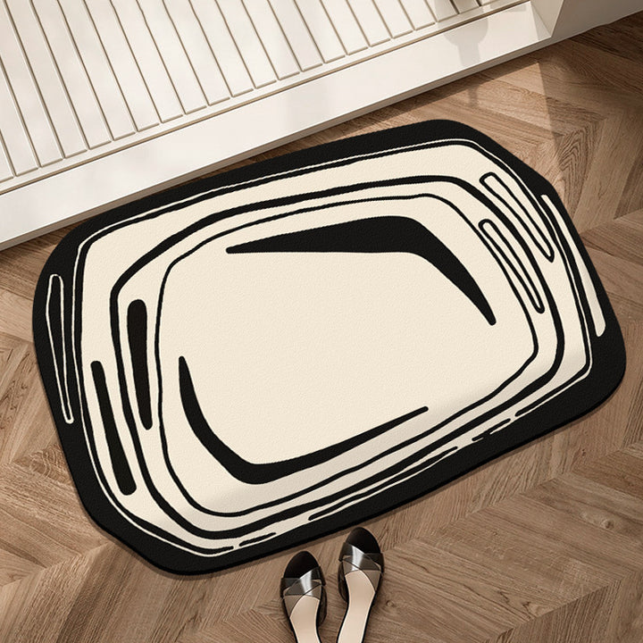 Abstract Pattern Indoor Area Mat