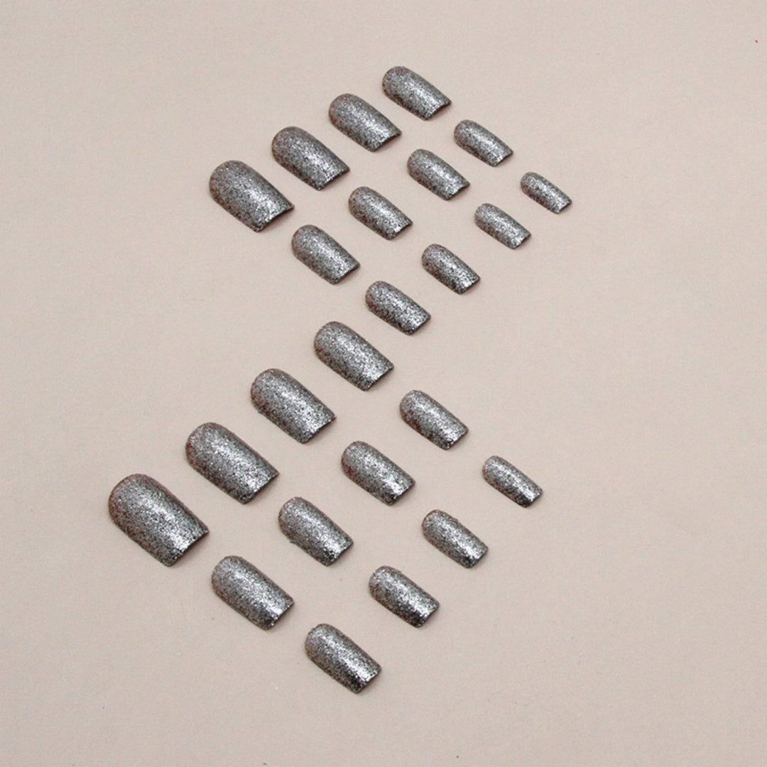 Glittery Press-On Nail Extensions Kalsten