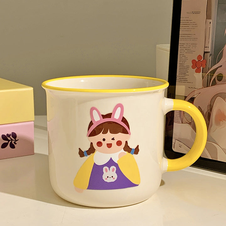 Ceramic mug with cute children's design Kalsten