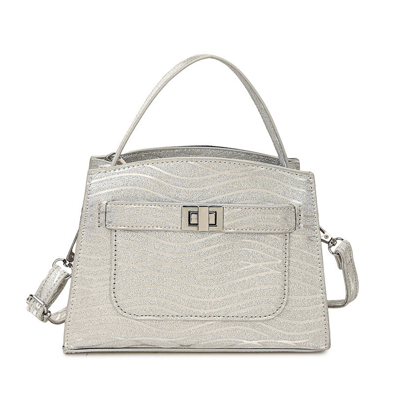Elegant Structured Handheld Tote