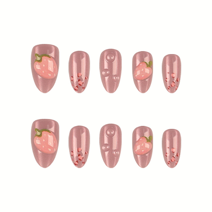 Floral-Inspired Press-On Nail Set