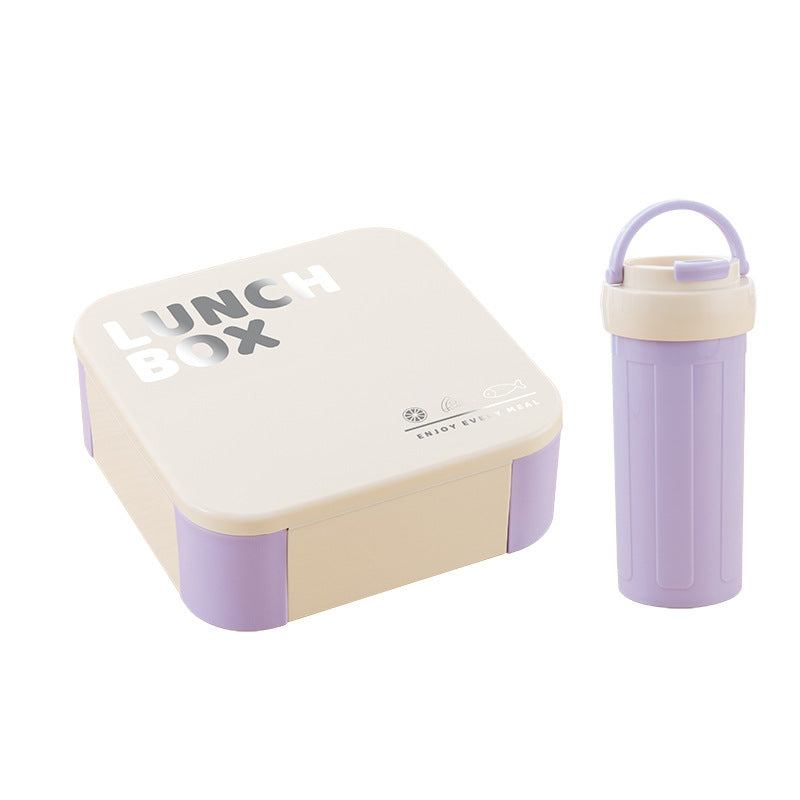Insulated Lunch Box Set with Water Bottle