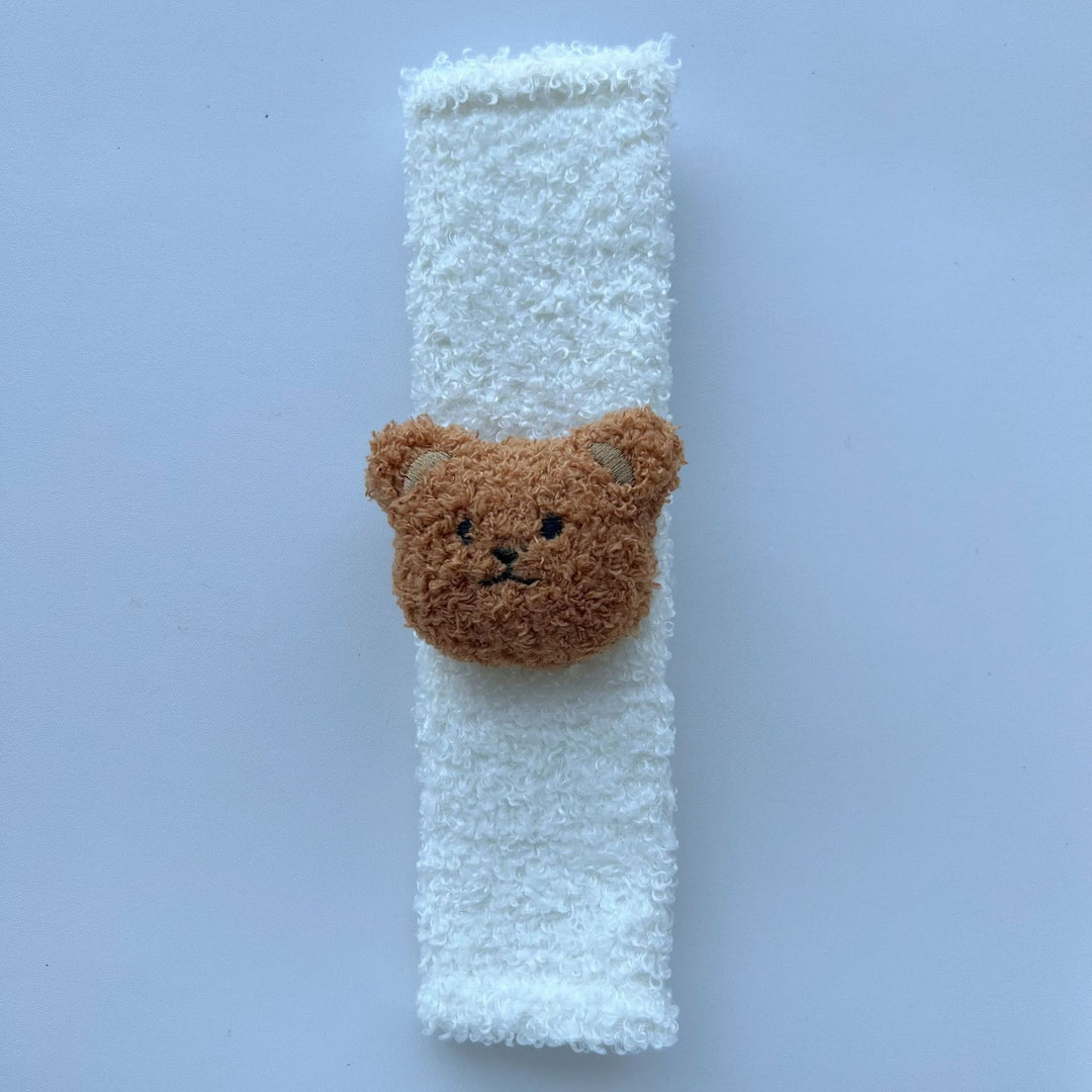 Plush Teddy Bear Fuzzy Lounge Crew Socks