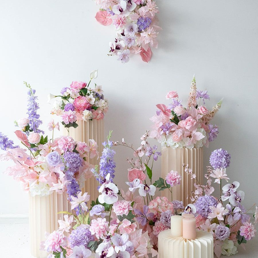 Lifelike Silk Floral Arrangement