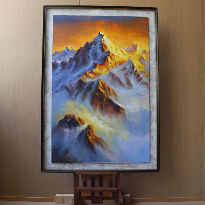 Mountain Landscape Canvas Art for Living Spaces