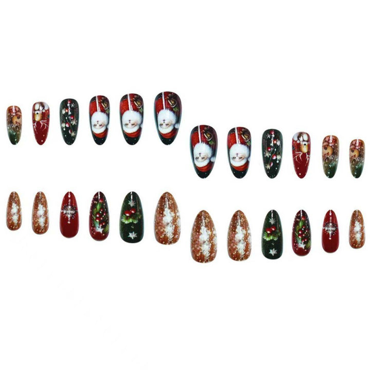 Holiday Themed Decorative Nail Art Kalsten
