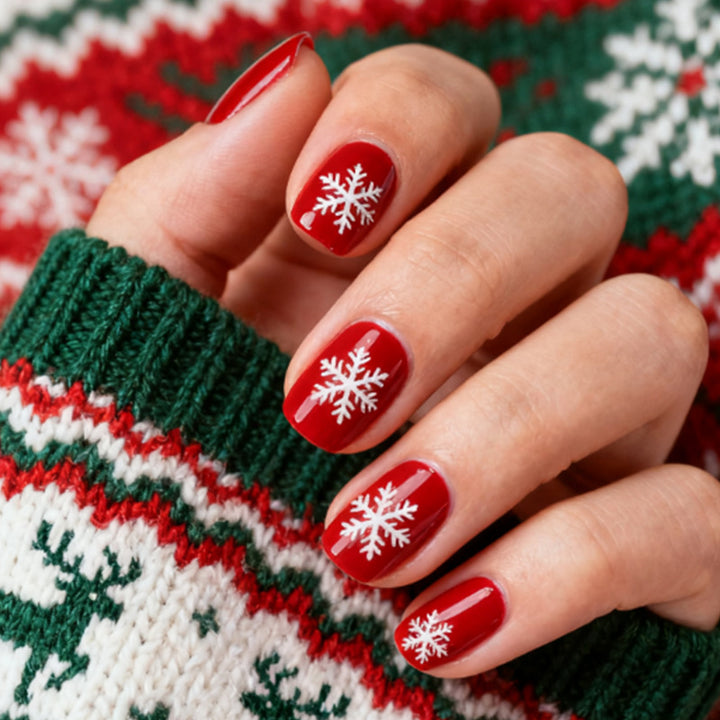 Festively Themed Press-On Nail Art Collection Kalsten